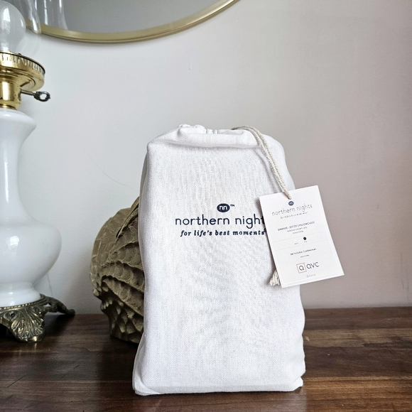 Northern Nights 500TC Damask Set Of 2 Luxury Blue King Pillowcases 100% Cotton - Picture 4 of 13